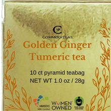 Load image into Gallery viewer, Golden Ginger Turmeric tea