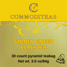 Load image into Gallery viewer, Golden Ginger Turmeric tea